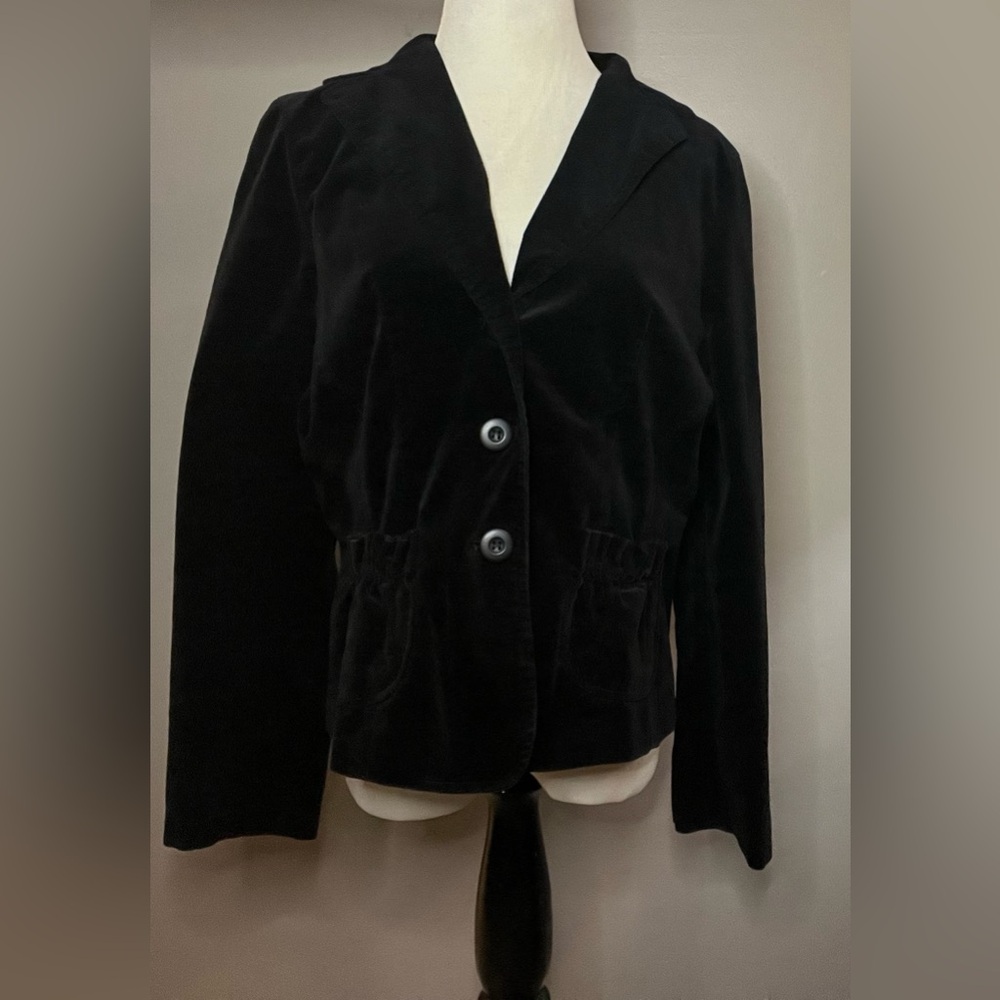 torrid Black Velvet Blazer Jacket